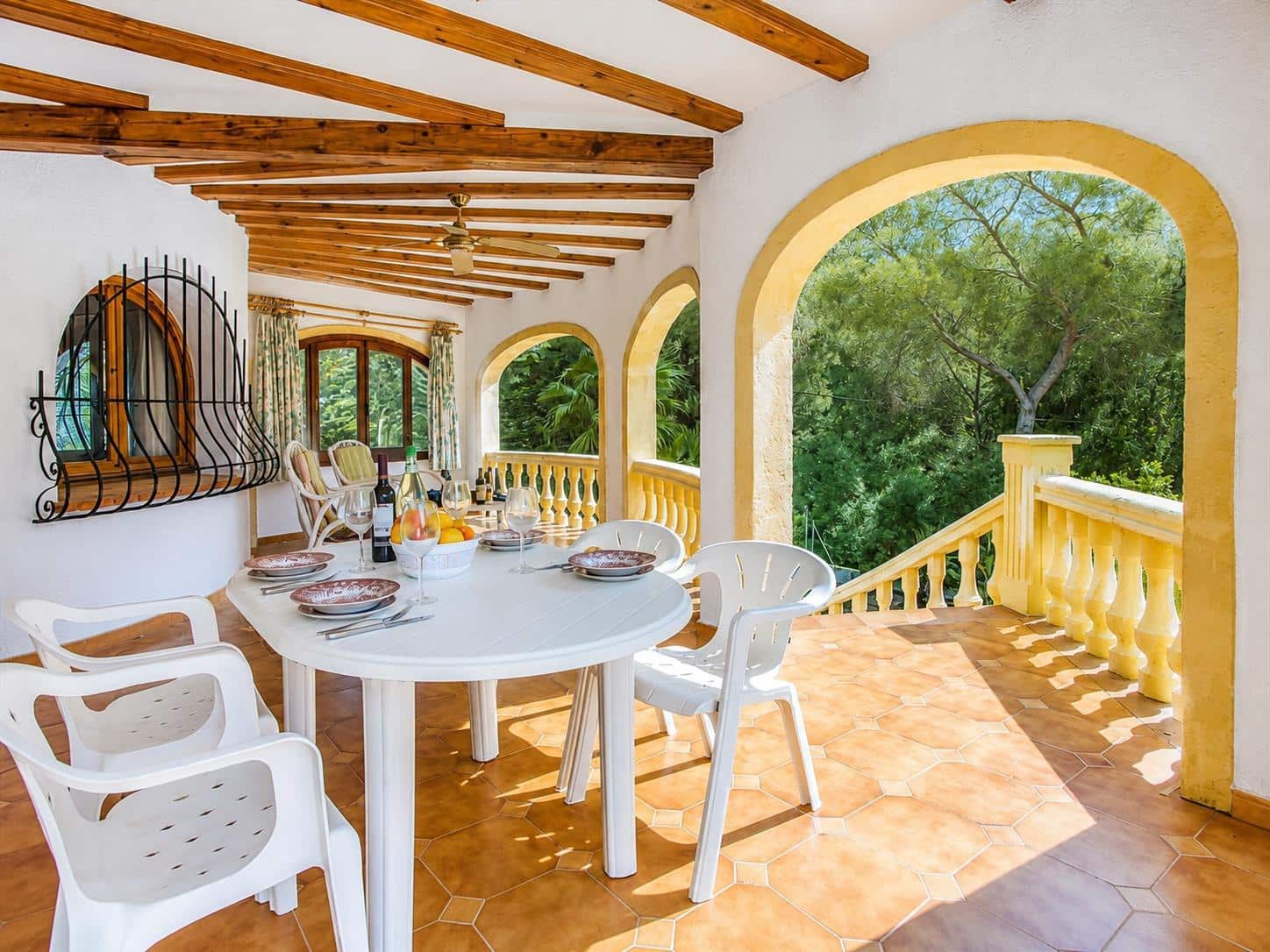 Finca/Maison de Campagne de 2 chambres de location de vacances à Javea / Xabia avec piscine garage - 349 € (Ref: 3855980)