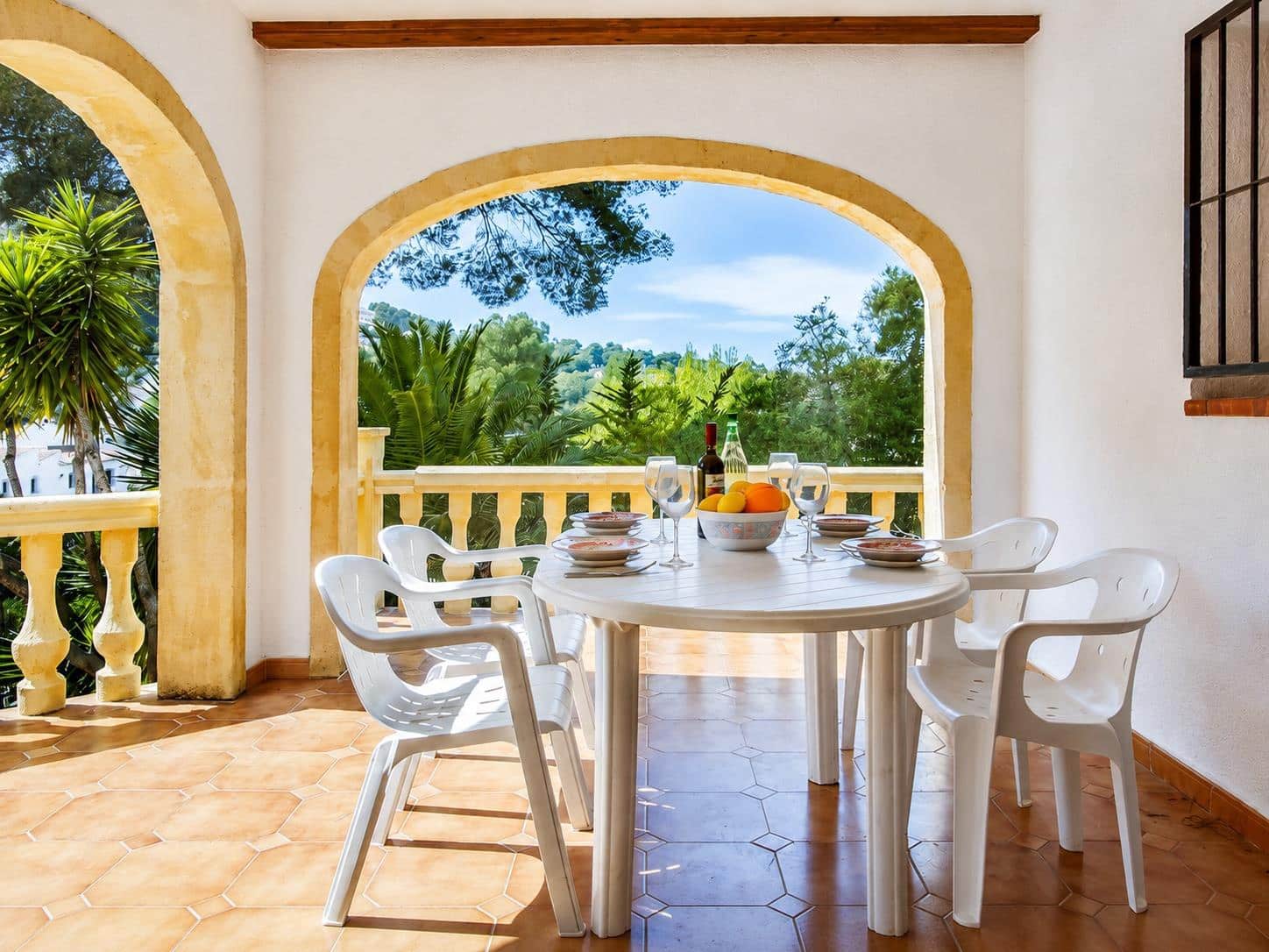 Finca/Maison de Campagne de 2 chambres de location de vacances à Javea / Xabia avec piscine garage - 349 € (Ref: 3855980)