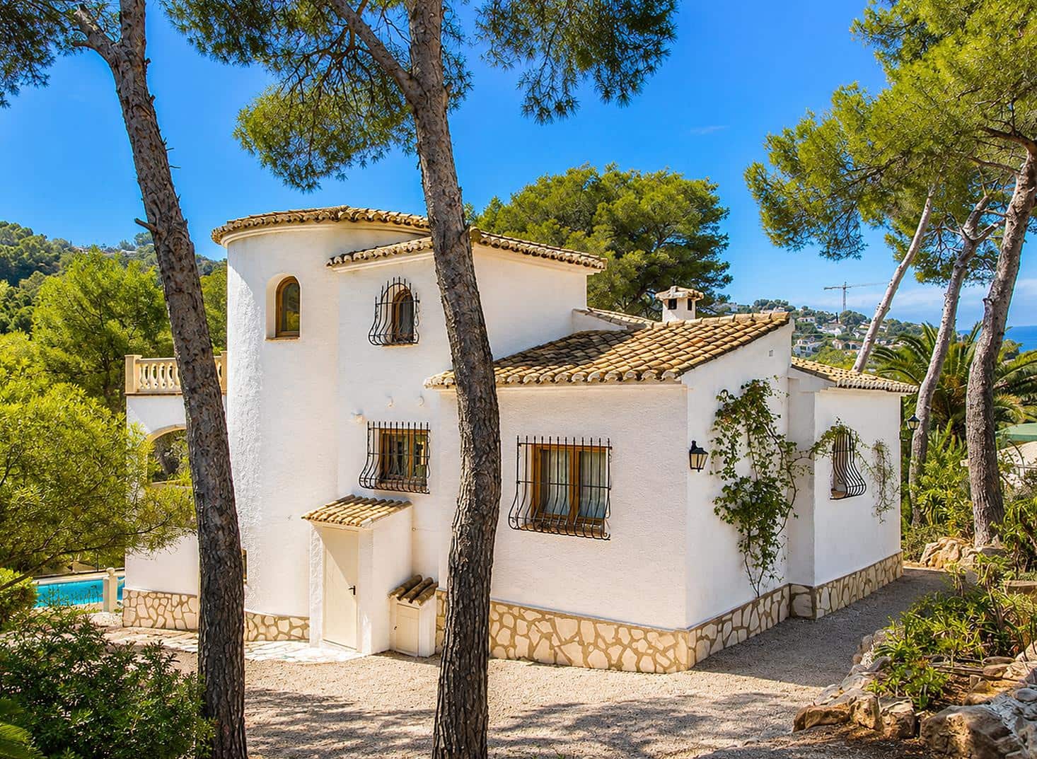 Finca/Maison de Campagne de 2 chambres de location de vacances à Javea / Xabia avec piscine garage - 349 € (Ref: 3855980)