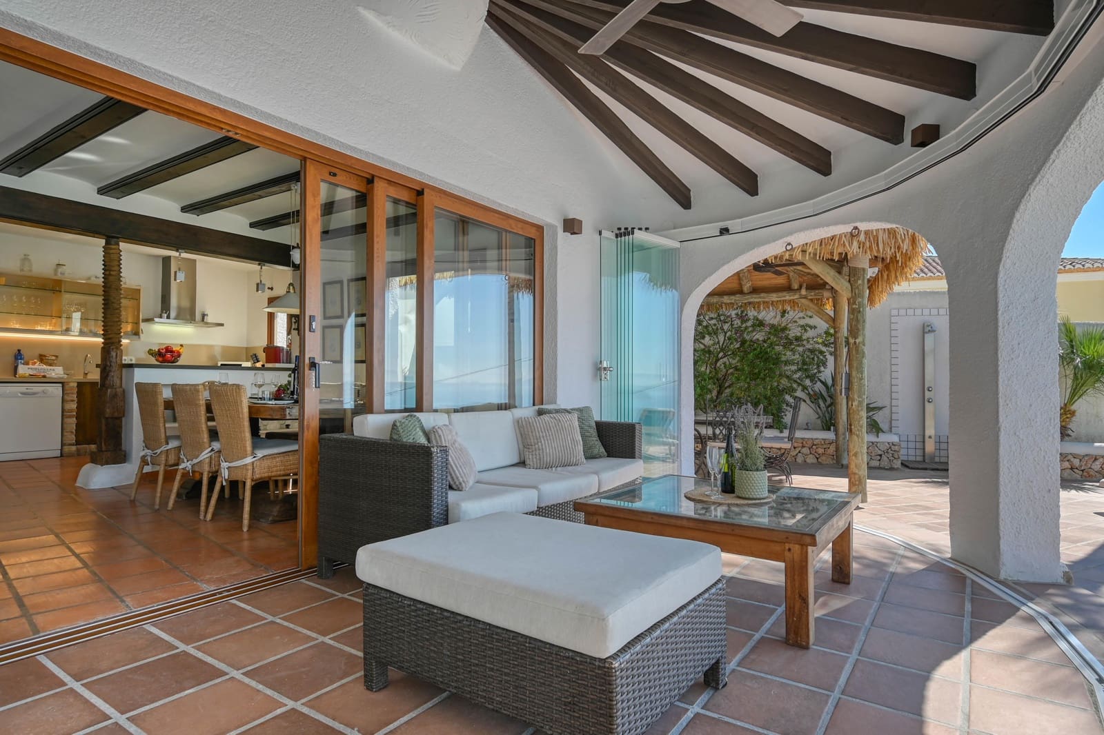 Chalet de 3 habitaciones en Moraira en alquiler vacacional con piscina garaje - 1.648 € (Ref: 3928602)