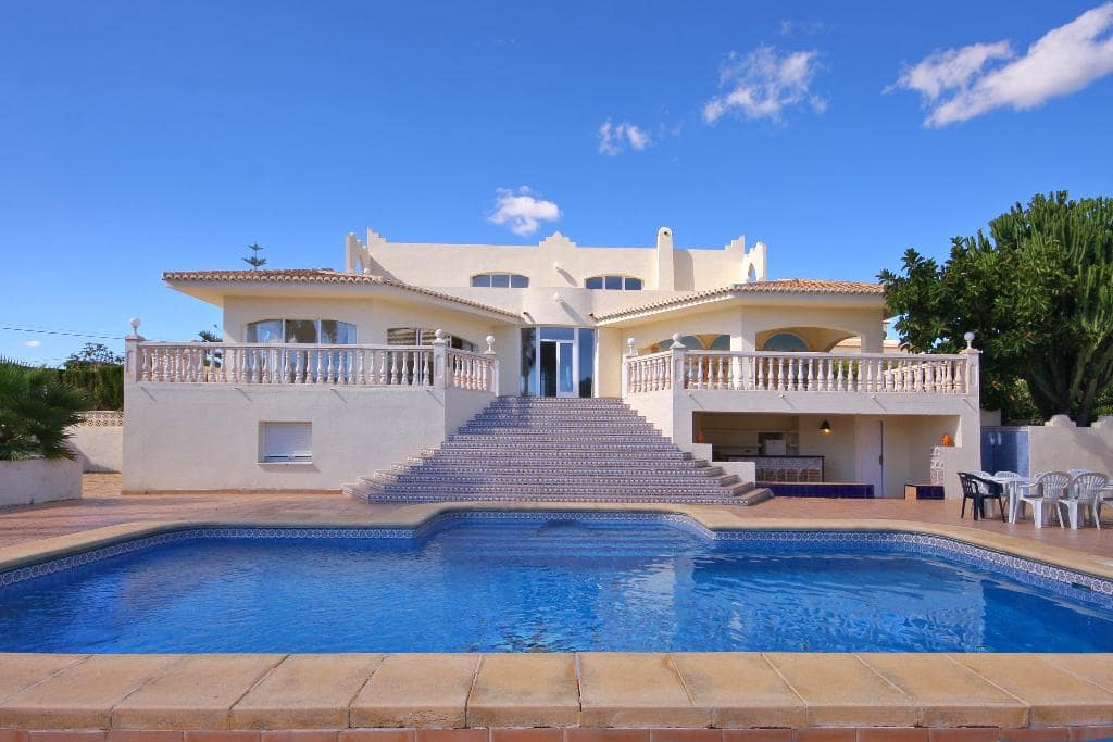 3 sovrum Villa för semesterbostäder i Javea / Xabia med pool garage - 971 € (Ref: 3928613)