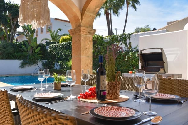 3 Zimmer Ferienvilla in Cap Martí - El Tossalet - Pinomar, Javea / Xàbia mit Pool Garage - 511 € (Ref: 4026159)