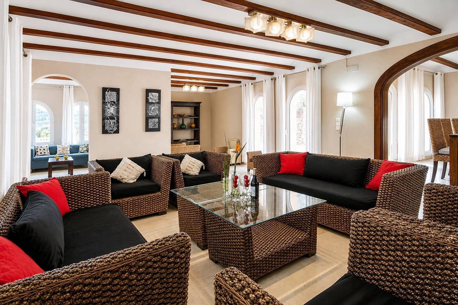 3 quarto Moradia para arrendamento para férias em Adsubia com piscina Garagem - 1 363 € (Ref: 4026170)
