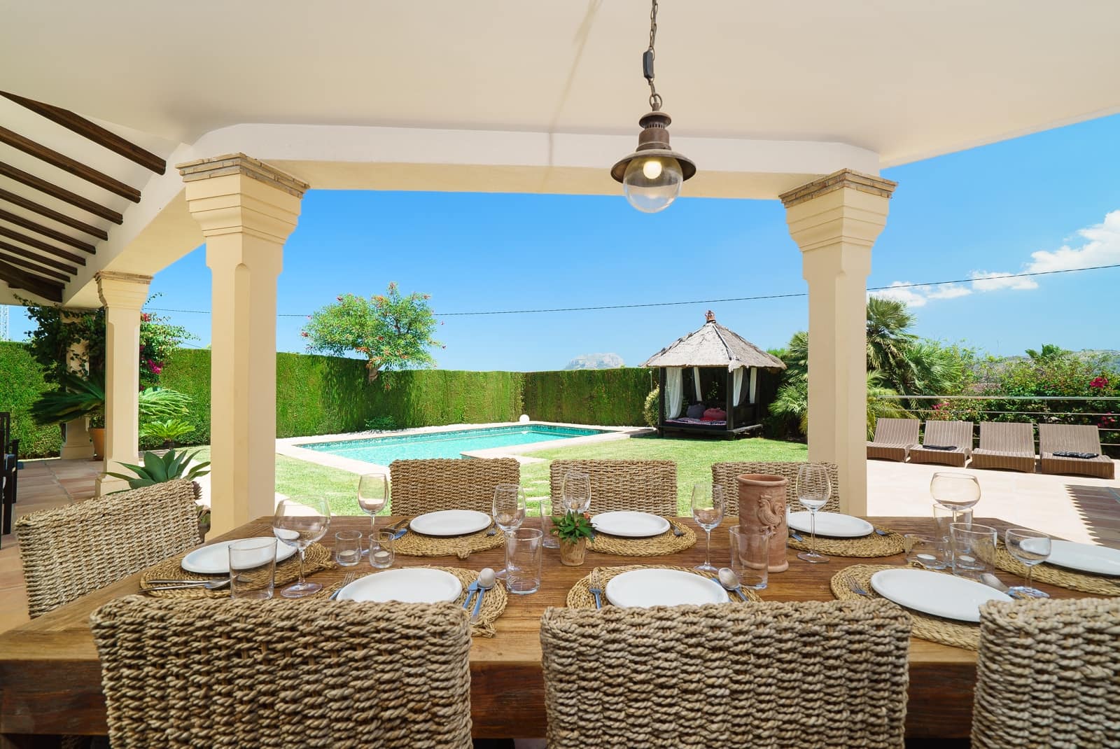 2 sovrum Villa för semesterbostäder i Denia med pool garage - 653 € (Ref: 4026188)