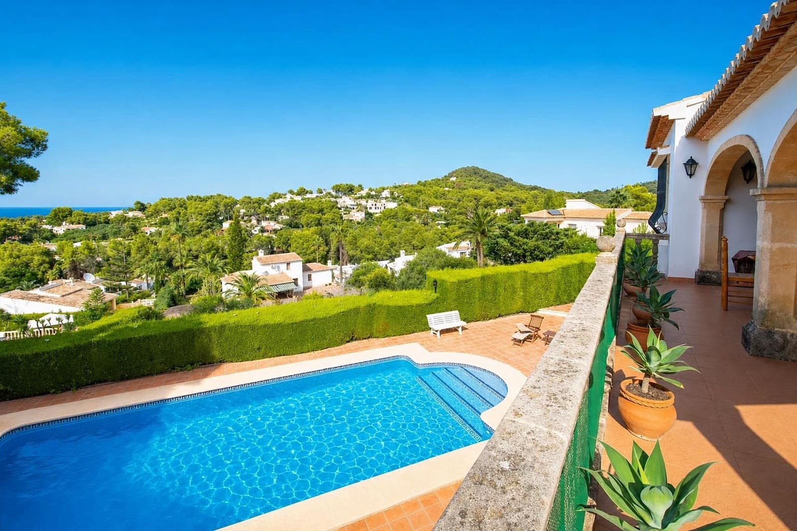 5 makuuhuone Maalaistalo lomavuokrausta paikassa Javea / Xabia mukana uima-altaan 
autotalli - 1 310 € (Ref: 4174070)