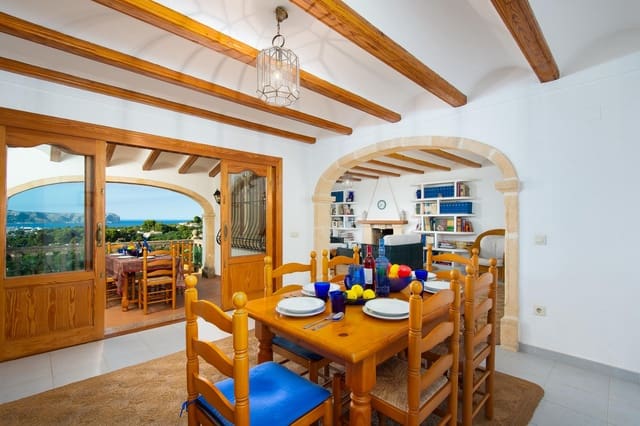 3 makuuhuone Maalaistalo lomavuokrausta paikassa Cap Martí - El Tossalet - Pinomar, Javea / Xàbia mukana uima-altaan - 930 € (Ref: 4174072)