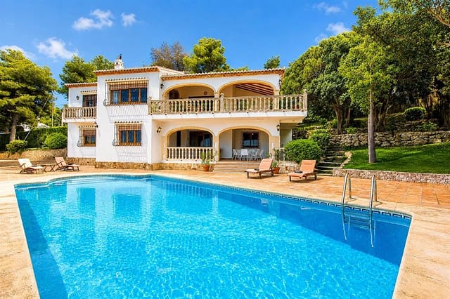 3 makuuhuone Maalaistalo lomavuokrausta paikassa Cap Martí - El Tossalet - Pinomar, Javea / Xàbia mukana uima-altaan - 930 € (Ref: 4174072)