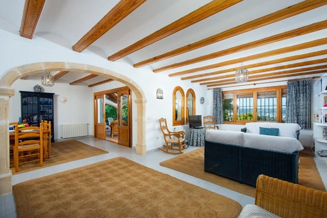 3 makuuhuone Maalaistalo lomavuokrausta paikassa Cap Martí - El Tossalet - Pinomar, Javea / Xàbia mukana uima-altaan - 930 € (Ref: 4174072)
