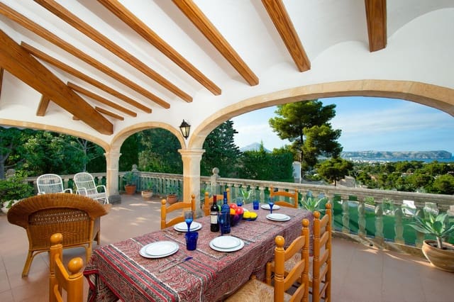 3 makuuhuone Maalaistalo lomavuokrausta paikassa Cap Martí - El Tossalet - Pinomar, Javea / Xàbia mukana uima-altaan - 930 € (Ref: 4174072)