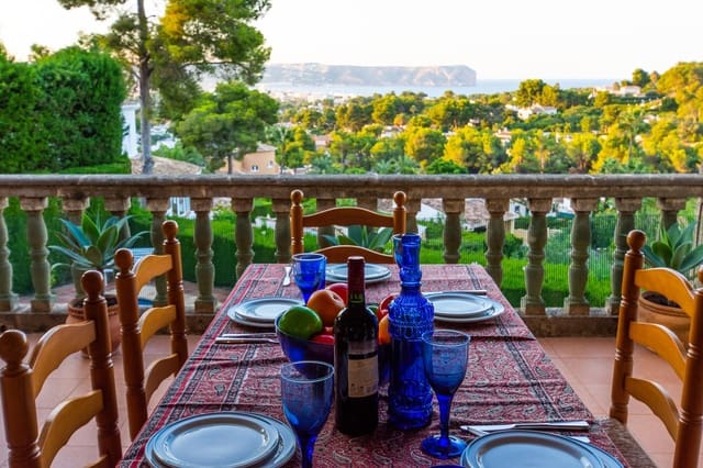 3 makuuhuone Maalaistalo lomavuokrausta paikassa Cap Martí - El Tossalet - Pinomar, Javea / Xàbia mukana uima-altaan - 930 € (Ref: 4174072)