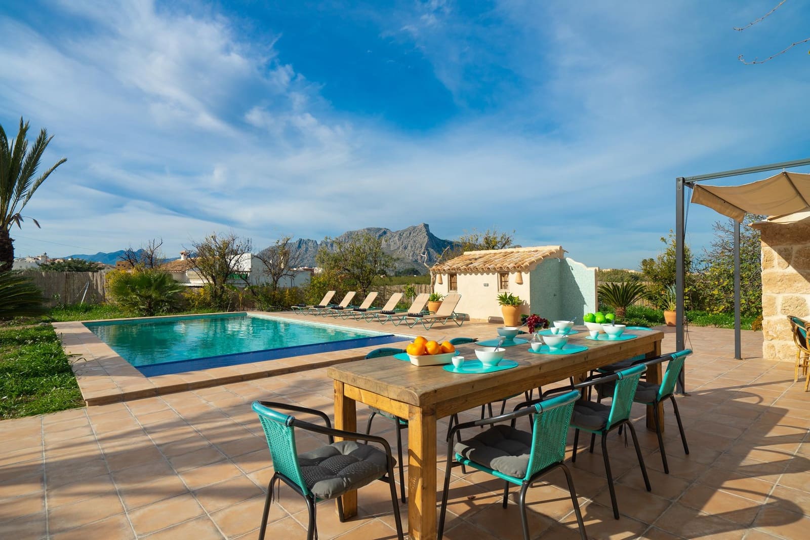 3 sovrum Finca/Hus på landet för semesterbostäder i Denia med pool garage - 1 141 € (Ref: 4336469)