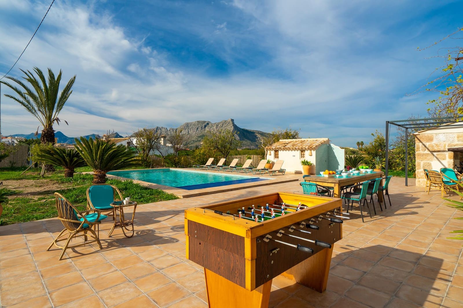 3 sovrum Finca/Hus på landet för semesterbostäder i Denia med pool garage - 1 141 € (Ref: 4336469)