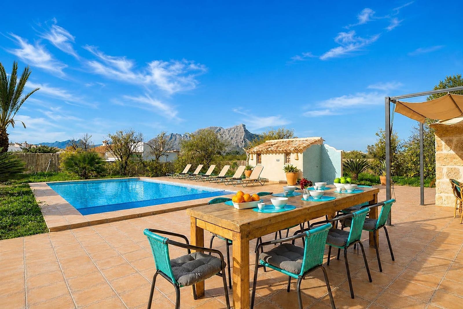3 bedroom Finca/Country House for holiday rental in Denia with pool garage - € 1,141 (Ref: 4336469)