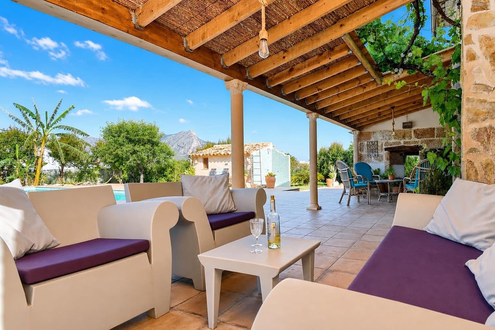 3 bedroom Finca/Country House for holiday rental in Denia with pool garage - € 1,141 (Ref: 4336469)