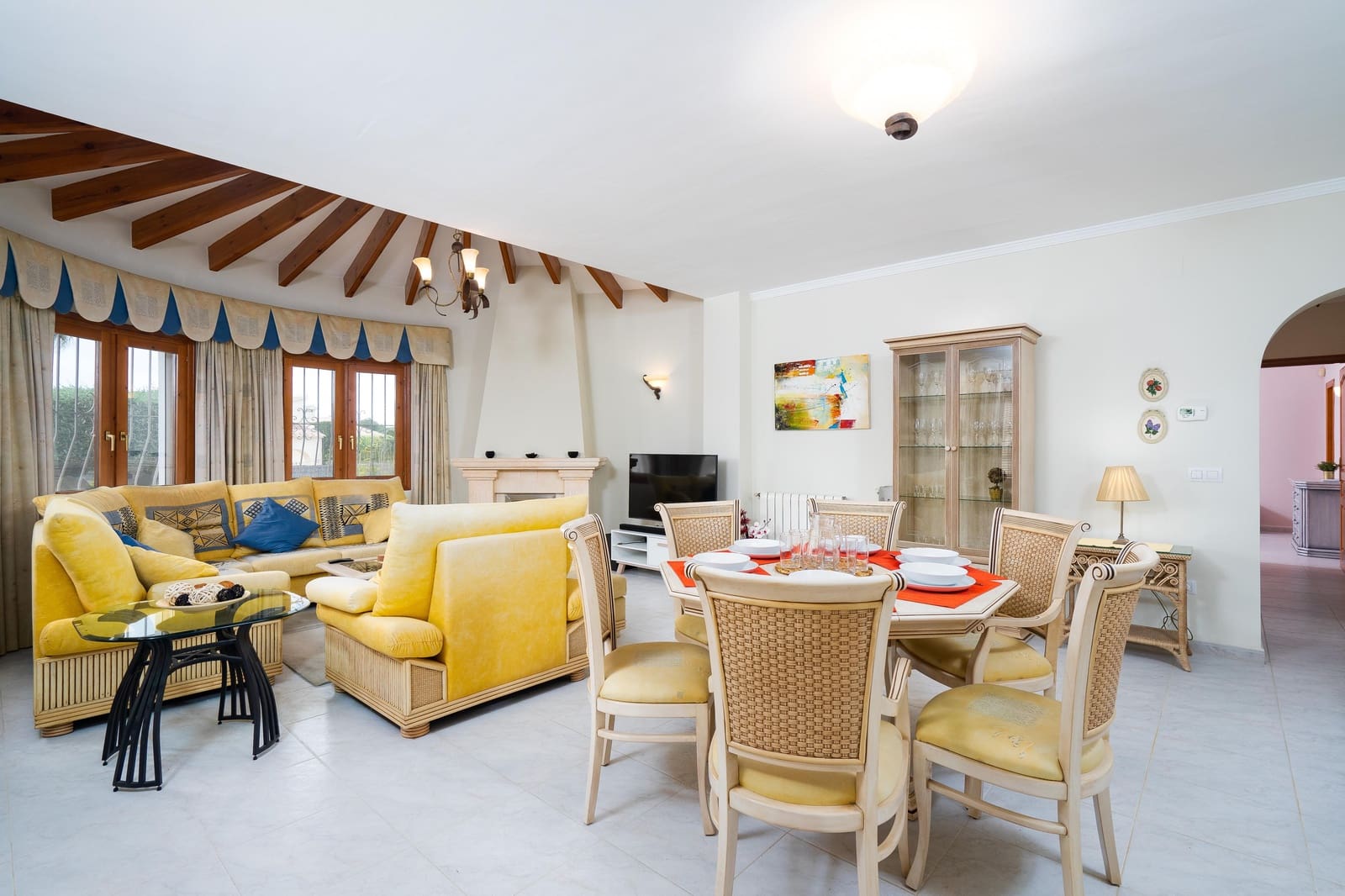 4 slaapkamer Villa voor vakantieverhuur in Javea / Xabia met zwembad garage - € 915 (Ref: 4586270)