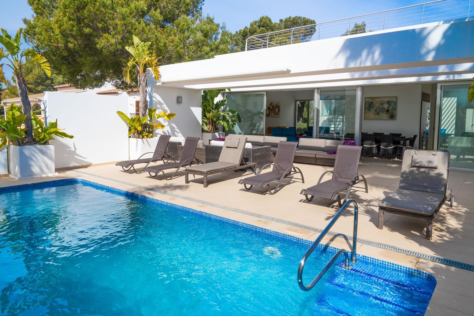 3 slaapkamer Villa voor vakantieverhuur in Javea / Xabia met zwembad garage - € 1.597 (Ref: 4606172)
