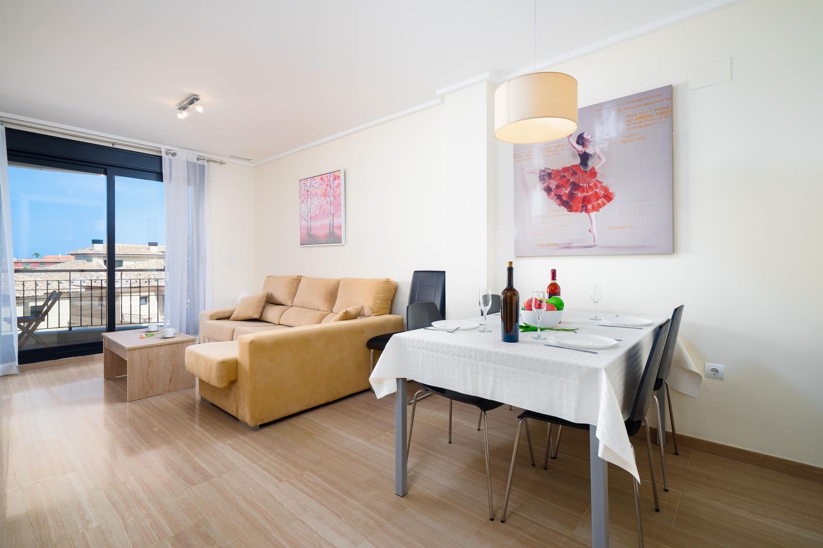 1 slaapkamer Appartement voor vakantieverhuur in Javea / Xabia met zwembad garage - € 300 (Ref: 4649898)