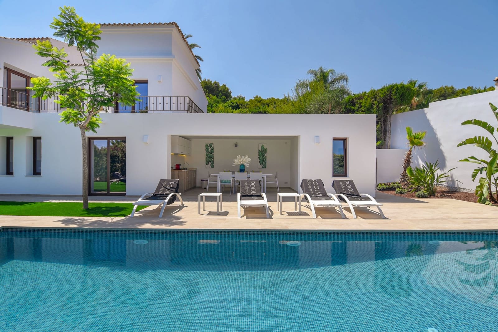 3 bedroom Villa for holiday rental in Moraira with pool garage - € 1,320 (Ref: 4881630)