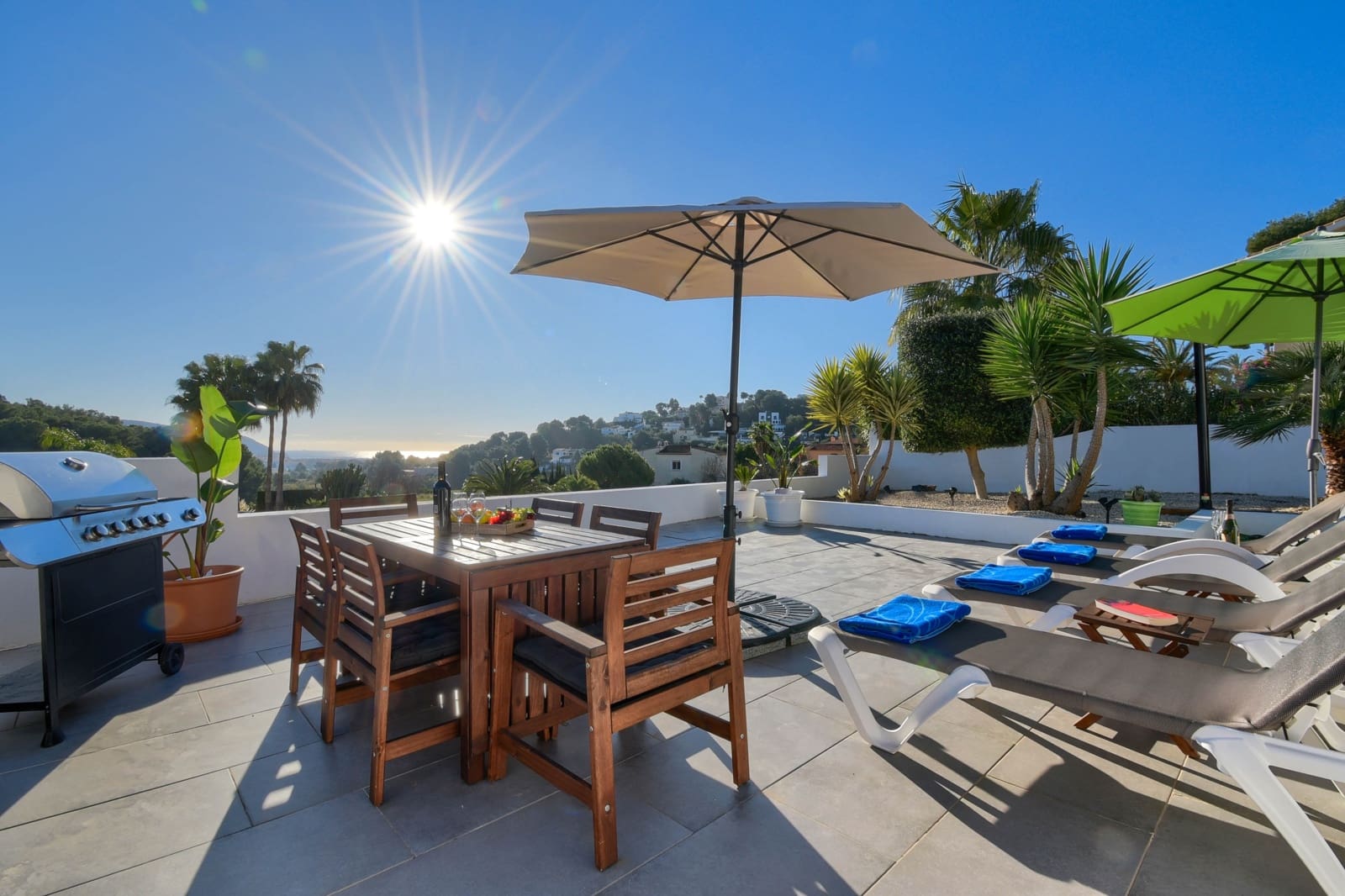 3 Zimmer Ferienvilla in Moraira mit Pool Garage - 547 € (Ref: 4881635)