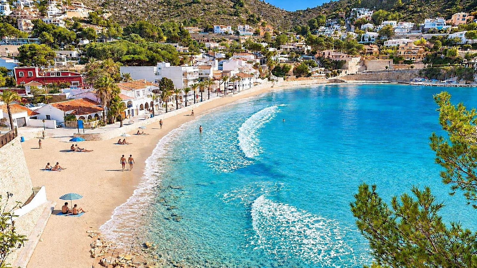 5 sovrum Villa för semesterbostäder i Moraira med pool garage - 1 501 € (Ref: 4881642)