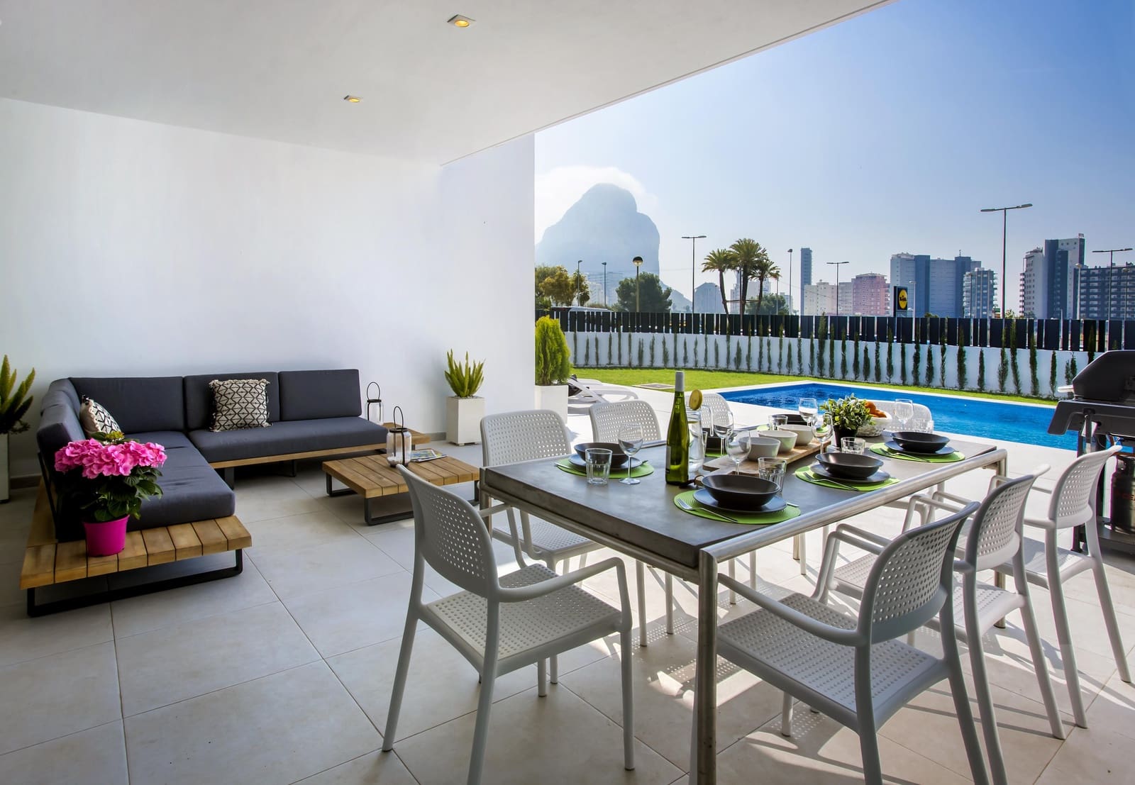 4 sovrum Villa för semesterbostäder i Calpe / Calp med pool garage - 1 447 € (Ref: 4881643)