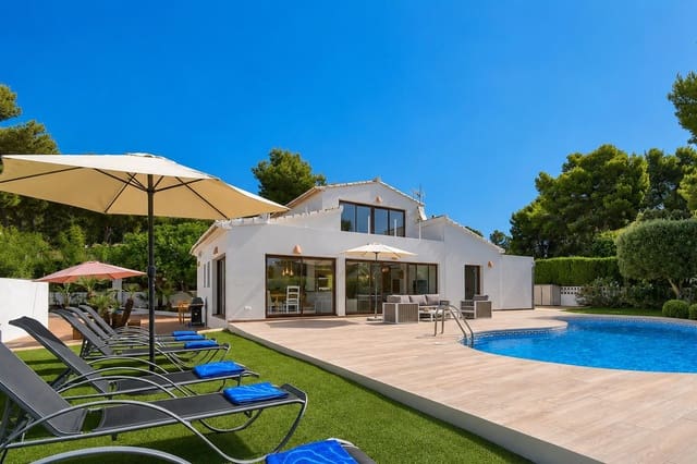 Villa/Maison de 3 chambres de location de vacances à La Granadella  - Costa Nova, Javea / Xàbia avec piscine garage - 1 106 € (Ref: 6075626)