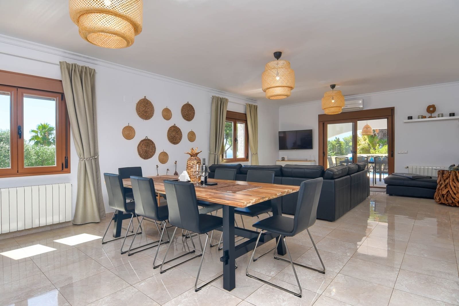 Villa/Maison de 3 chambres de location de vacances à Javea / Xabia avec piscine garage - 971 € (Ref: 6209972)