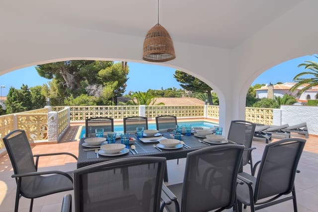 3 slaapkamer Villa voor vakantieverhuur in Portichol - Balcón al Mar, Javea / Xàbia met zwembad garage - € 971 (Ref: 6209972)