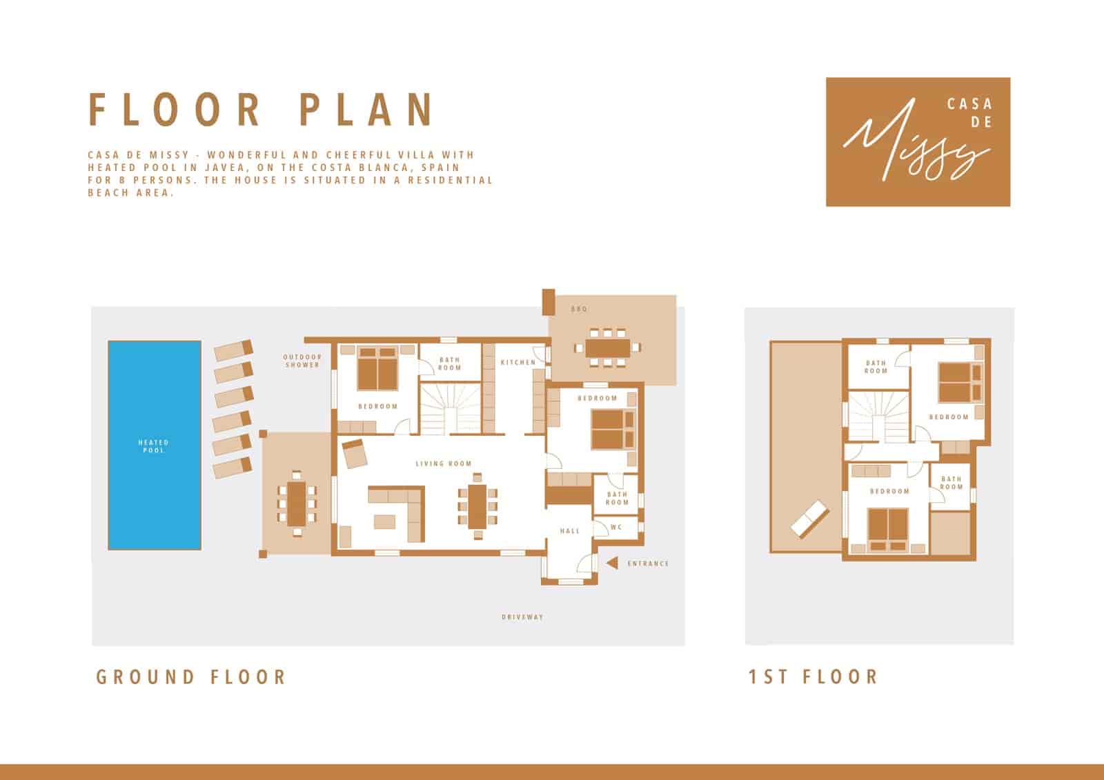 4 bedroom Villa for holiday rental in Javea / Xabia with pool garage - € 1,124 (Ref: 6209974)