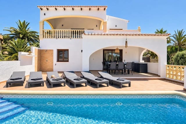 Chalet de 4 habitaciones en Portichol - Balcón al Mar, Javea / Xàbia en alquiler vacacional con piscina garaje - 1.124 € (Ref: 6209974)