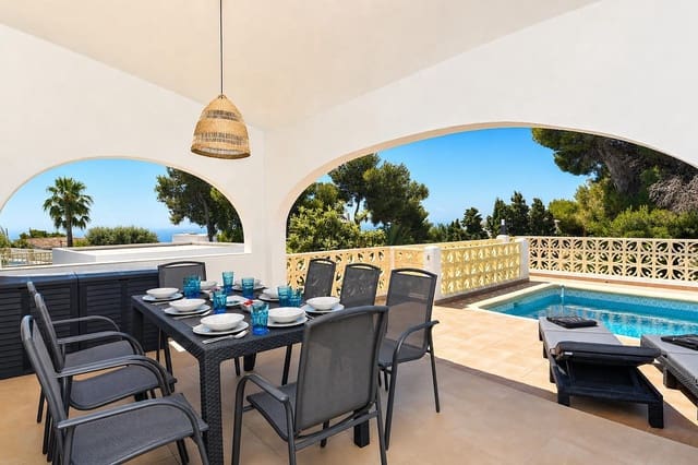 Chalet de 4 habitaciones en Portichol - Balcón al Mar, Javea / Xàbia en alquiler vacacional con piscina garaje - 1.124 € (Ref: 6209974)