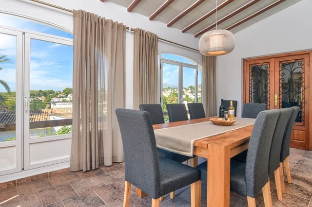 5 Zimmer Ferienvilla in Benissa mit Pool Garage - 1.757 € (Ref: 6275954)