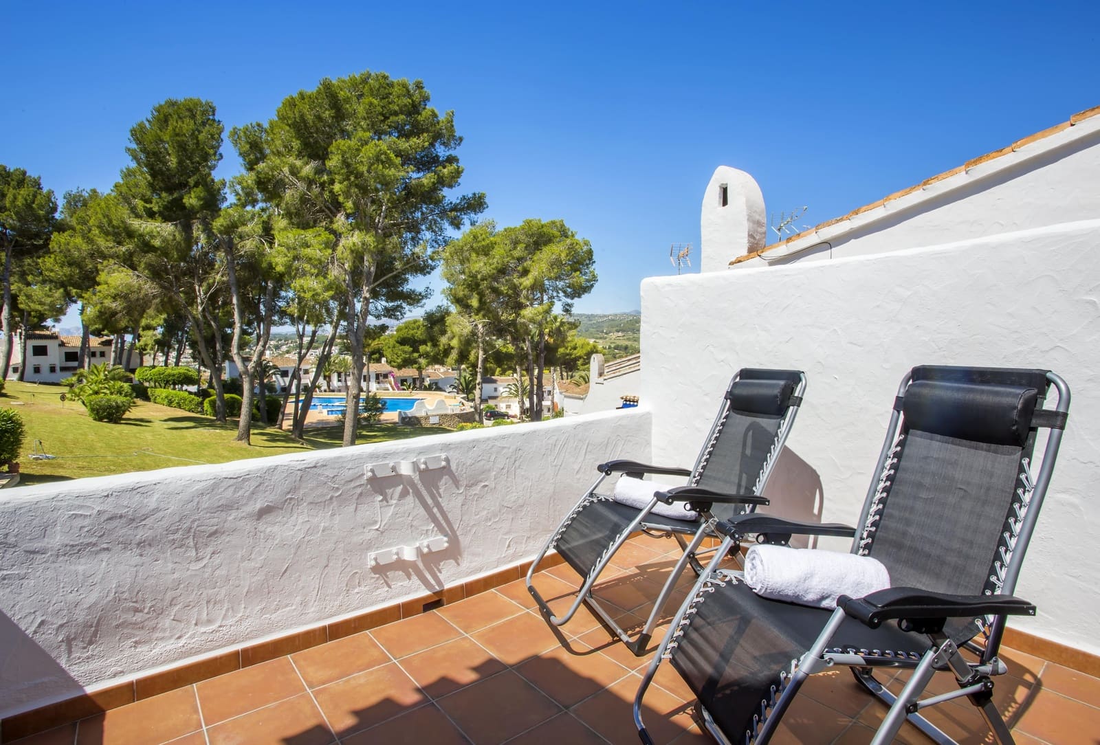 2 quarto Quinta/Casa Rural para arrendamento para férias em Moraira com piscina Garagem - 451 € (Ref: 6418424)