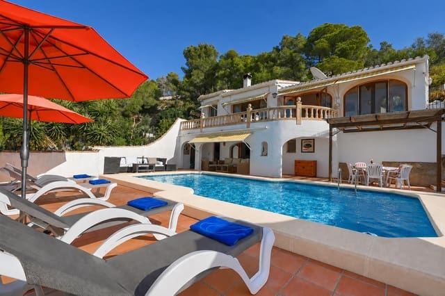 3 quarto Moradia para arrendamento para férias em Partides comunes - Adsubia, Javea / Xàbia com piscina Garagem - 1 166 € (Ref: 6466758)