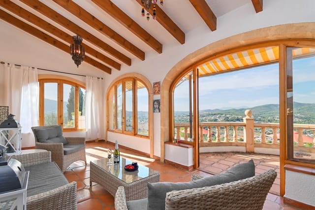 3 quarto Moradia para arrendamento para férias em Partides comunes - Adsubia, Javea / Xàbia com piscina Garagem - 1 166 € (Ref: 6466758)