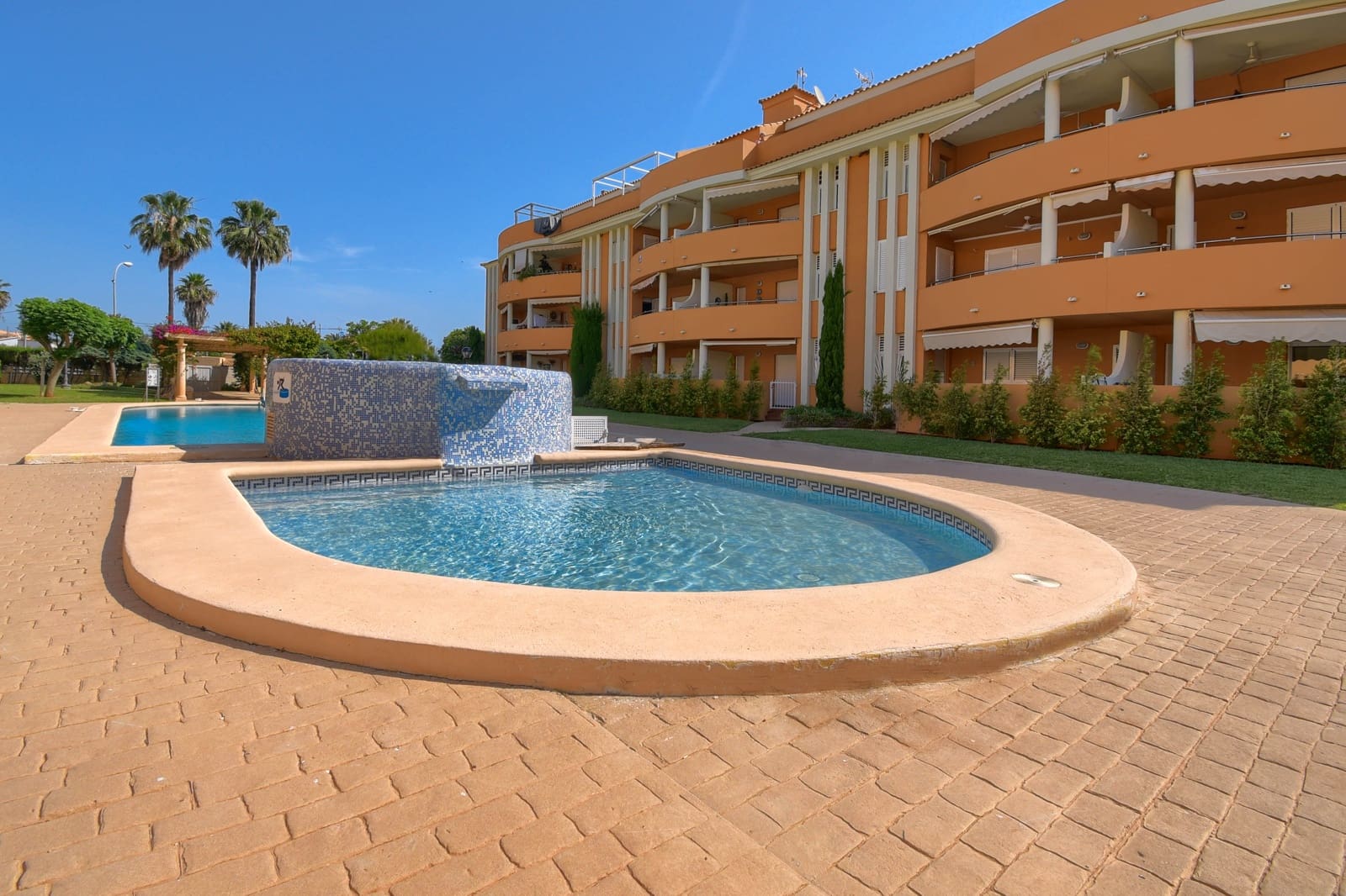 2 makuuhuone Huoneisto lomavuokrausta paikassa Denia mukana uima-altaan 
autotalli - 453 € (Ref: 6876536)