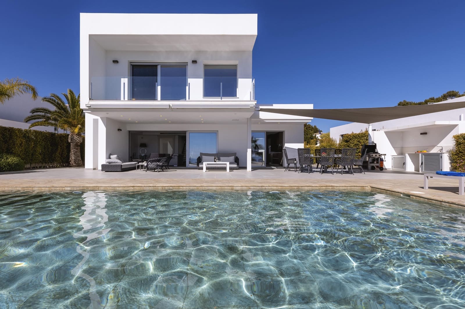 2 Zimmer Ferienvilla in Moraira mit Pool Garage - 1.079 € (Ref: 6960652)