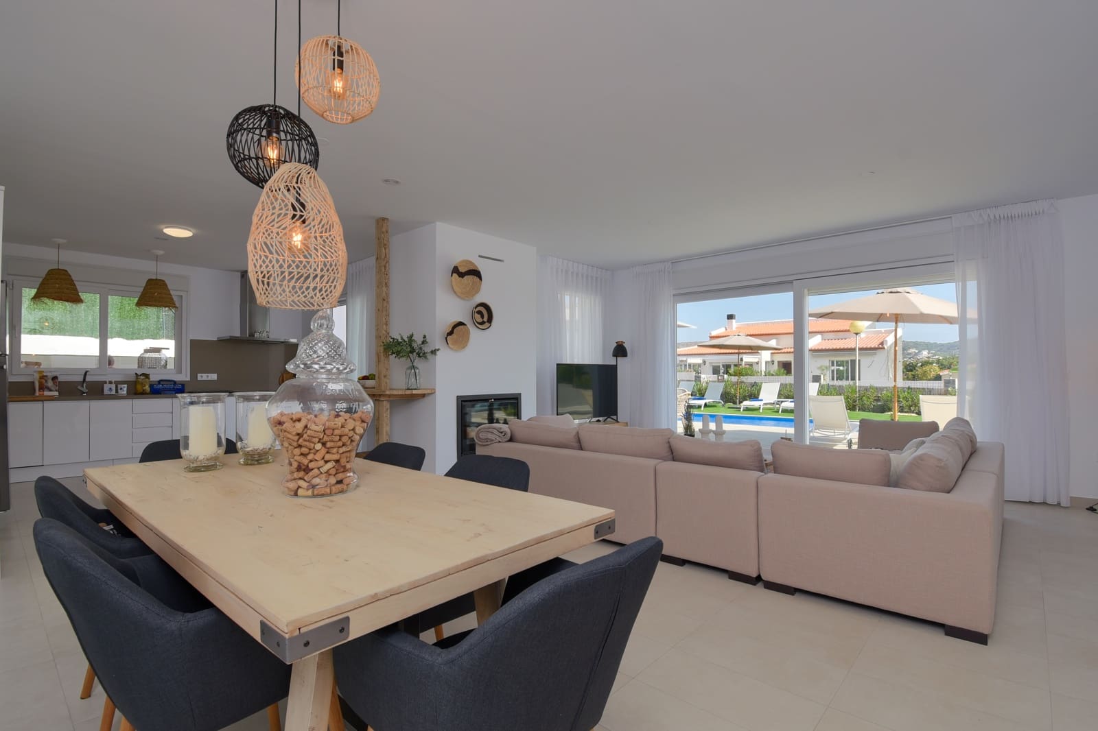 3 Zimmer Ferienvilla in Javea / Xabia mit Pool Garage - 1.066 € (Ref: 7006806)