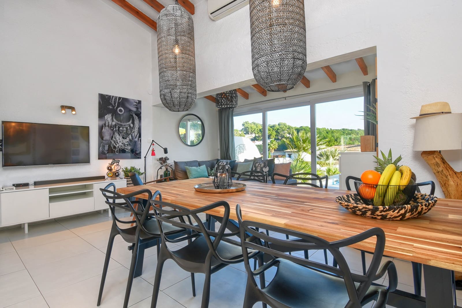 2 Zimmer Ferienvilla in Moraira mit Pool Garage - 547 € (Ref: 7327034)