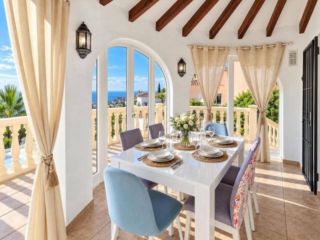3 Zimmer Ferienvilla in Cumbre del Sol, Benitachell / Benitatxell mit Pool Garage - 737 € (Ref: 7332229)