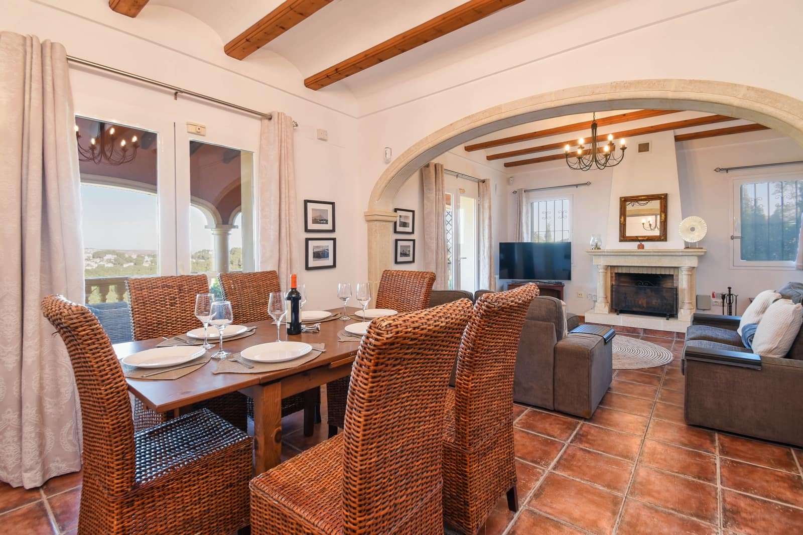 3 sovrum Villa för semesterbostäder i Javea / Xabia med pool garage - 843 € (Ref: 7332231)