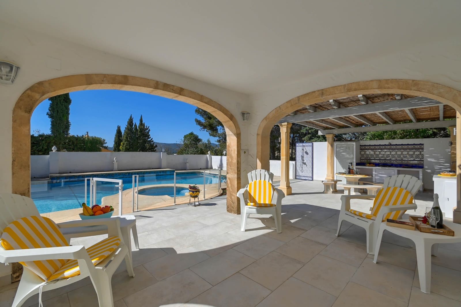 2 sovrum Villa för semesterbostäder i Javea / Xabia med pool garage - 682 € (Ref: 7494940)