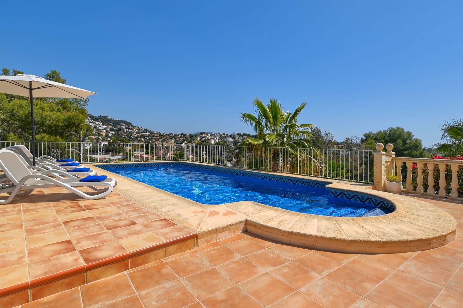 2 sypialnia Finka/Dom wiejski na kwatery wakacyjne w Benissa z basenem garażem - 639 € (Ref: 7503785)