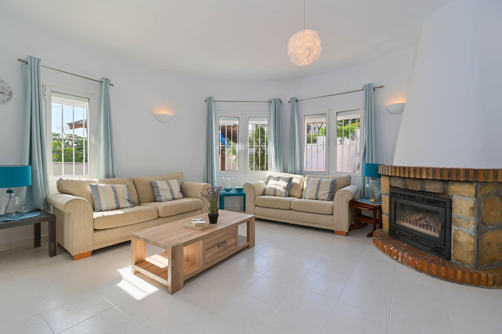 2 sovrum Finca/Hus på landet för semesterbostäder i Benissa med pool garage - 536 € (Ref: 7503786)