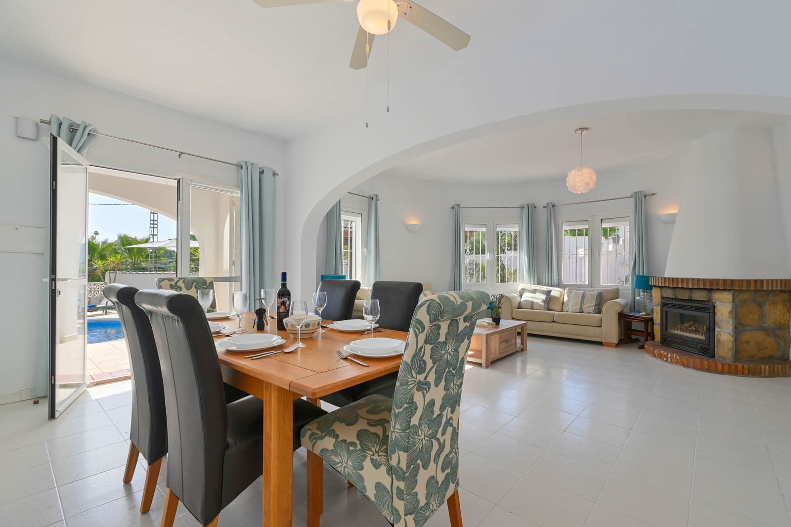 2 sovrum Finca/Hus på landet för semesterbostäder i Benissa med pool garage - 536 € (Ref: 7503786)