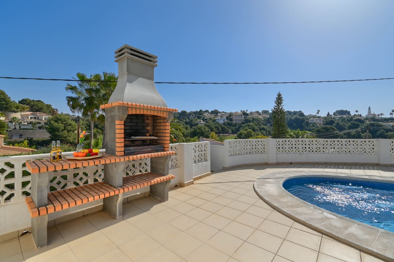 2 sovrum Finca/Hus på landet för semesterbostäder i Benissa med pool garage - 536 € (Ref: 7503786)