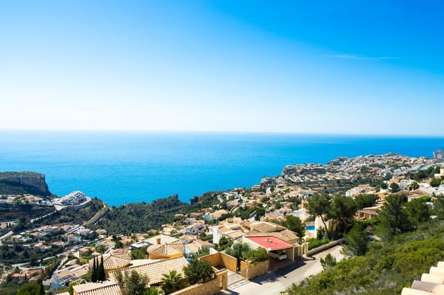 Apartamento de 2 habitaciones en Cumbre del Sol, Benitachell / Benitatxell en alquiler vacacional con piscina garaje - 486 € (Ref: 7574142)