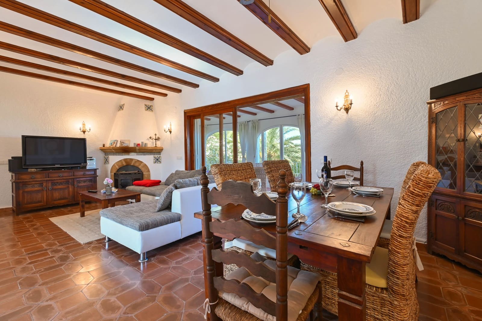 3 Zimmer Ferienvilla in Javea / Xabia mit Pool Garage - 858 € (Ref: 7622997)