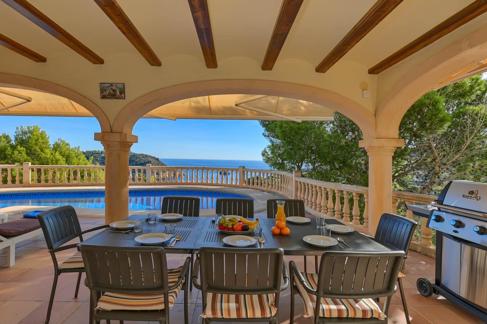 4 camera da letto Villa da affitare come casa vacanza in Javea / Xabia con piscina garage - 1.271 € (Rif: 7684944)