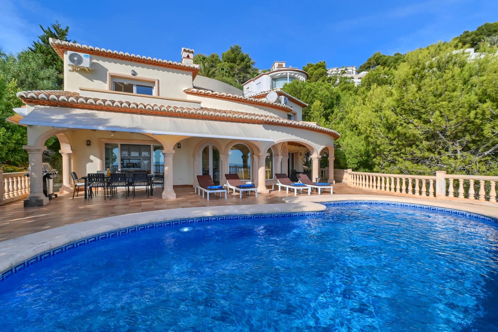 3 camera da letto Villa da affitare come casa vacanza in Javea / Xabia con piscina garage - 1.091 € (Rif: 7822905)